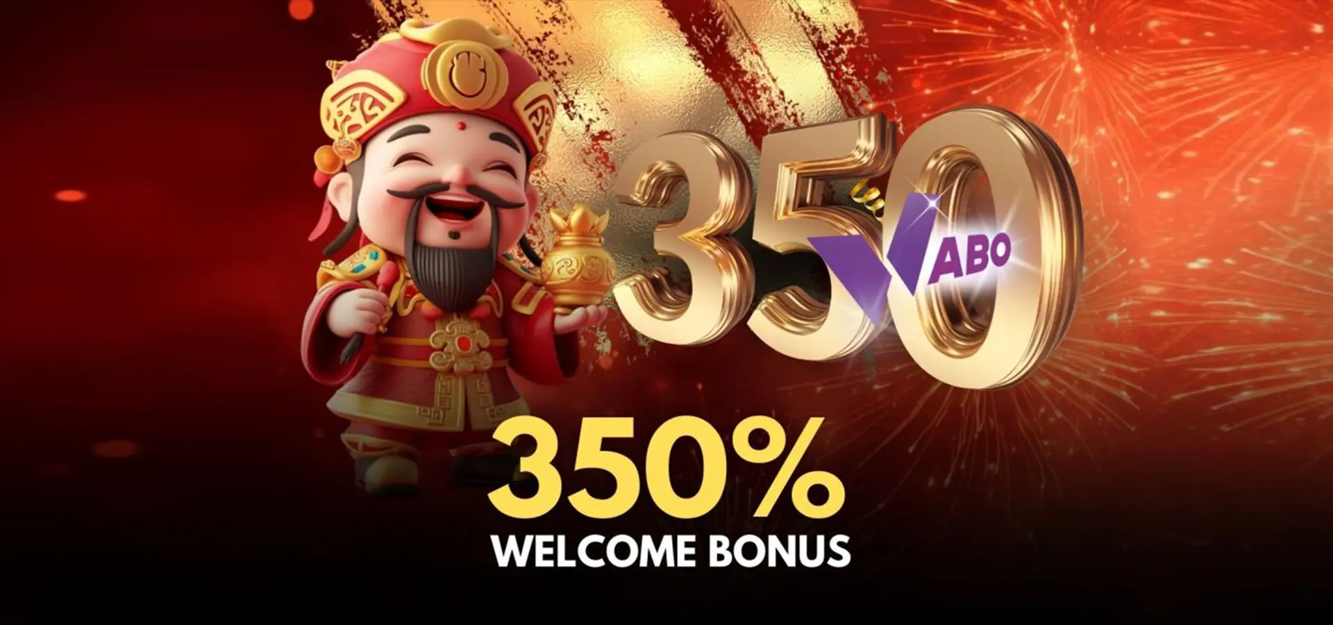 WABO Welcome Bonus 350% — Best Bonus Malaysia Casino