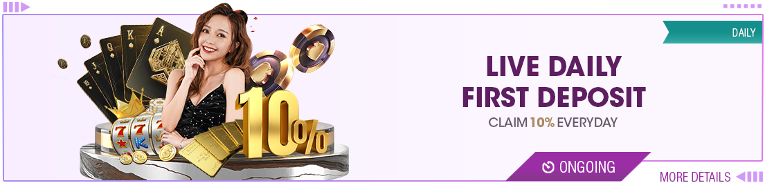 WABO LIVE DAILY FIRST DEPOSIT promotion banner