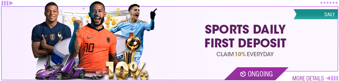 WABO SPORT DAILY FIRST DEPOSIT promotion banner